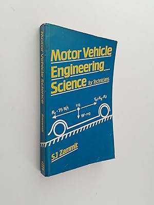 Motor Vehicle Engineering Science for Technicians: Level 2 (Longman Technician Series)