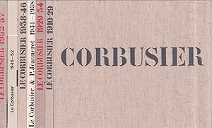 Le Corbusier (6 Volumes, 1910-29, 1929-34, 1934-38, 1938-46, 1946-52, 1952-57)