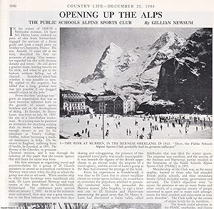 Opening up the Alps: The Public Schools Alpine Sports Club. Several pictures and accompanying tex...