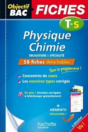 Physique-chimie Terminale S 2015 - Jean-Pierre Durandeau