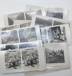 Westlicher Central Himalaya. Kumaon. 30 fotografie originali stereoscopiche. Originalaufnahute vo...