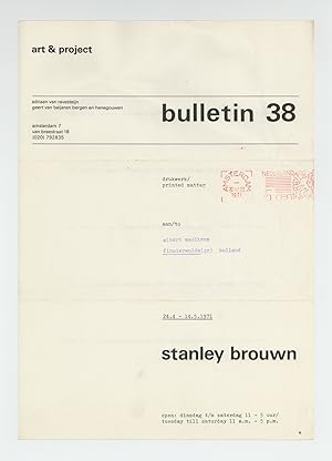 bulletin 38 (24 April-14 May 1971)