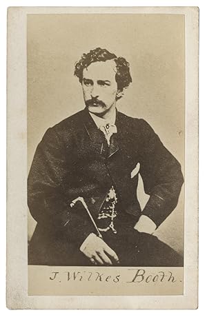 Lincoln Assassin John Wilkes Booth & Conspirator John H. Surratt Contemporary Cartes-de-Visite
