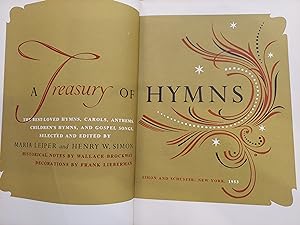 A Treasury of Hymns : The Best-Loved Hymns, Carols, Anthems, Children's Hymns, And Gospel Songs