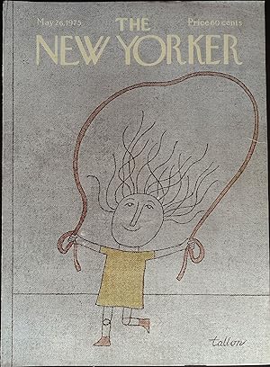 The New Yorker May 26, 1975 Robert Tallon COVER ONLY