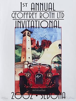 2002 1st annual Geoffrey Roth LTD Invitational, Sedona (Artist signed and numbered, 22/300)