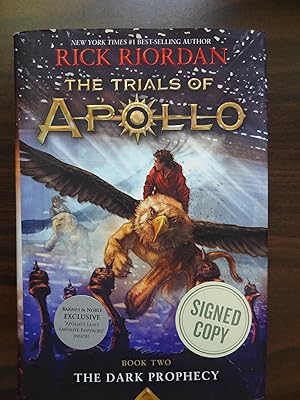 Trials of Apollo, The Book Two: The Dark Prophecy *Signed 1st