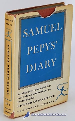 Passages from the Diary of Samuel Pepys (Samuel Pepys' Diary) (Modern Library #103.1)
