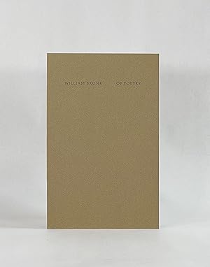 OF POETRY
