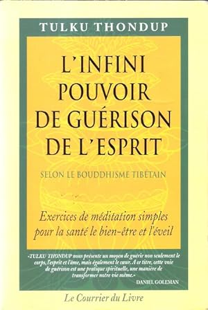 L'Infini Pouvoir de Guérison de L'Esprit selon le Bouddhisme Tibétain : Exercices de Méditations ...