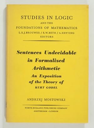 Sentences undecidable in formalized arithmetic. An exposition of the theory of Kurt Gödel