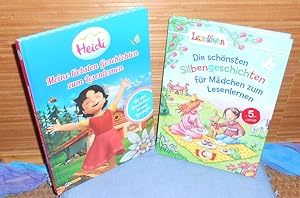 Die schönsten Silbengeschichten für Mädchen zum Lesenlernen + Heidi: Meine liebsten Geschichten z...