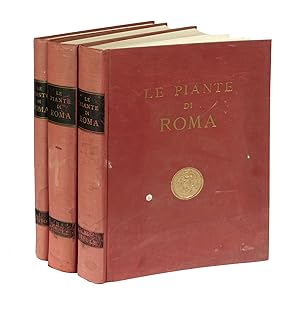 Le Piante di Roma. Vol. 1 (Testo) - Vol. 2-3 (Tavole).