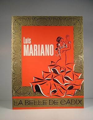 Luis Mariano dans La Belle de Cadix. 29 Septembre - 8 Octobre 1966. Théâtre Saint-Denis. Montréal...