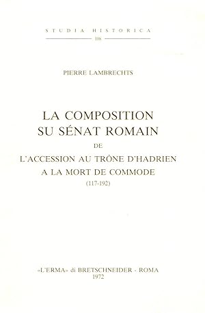 La composition su senat romain