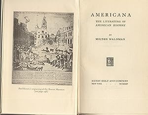 Americana: The literature of American history