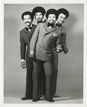 Collection of six original publicity photographs of The Four Tops, circa 1965