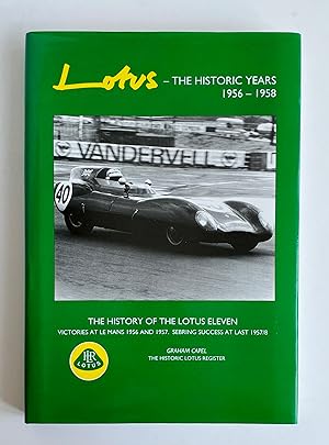 Lotus - The Historic Years 1956-1958 - SIGNED and Inscribed by the Author