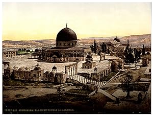 Jérusalem, Vue générale de l?emplacement du Temple de Salomon