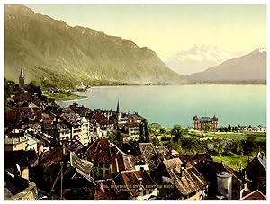 Schweiz, Montreux et la Dent du Midi