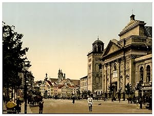 Polska, Warszawa, Ko ció   w. Anny (Pologne, Varsovie, Église Sainte-Anna)