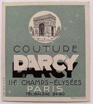 Couture Darcy, 116 Champs-Elysées à Paris.