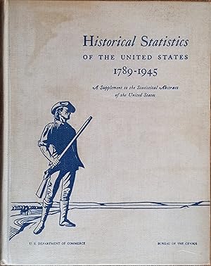 Historical Statistics of the United States 1789-1945: A Supplement to the Statistical Abstract of...
