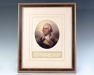 George Washington Signed Partial Document.