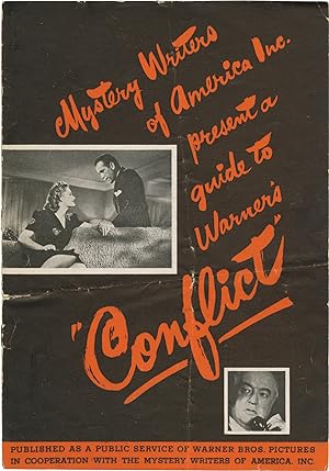 Conflict (Original Mystery Writers of America, Inc. Present a Guide to Warner's 'Conflict' brochure)