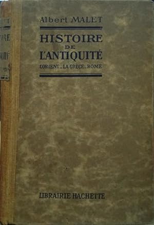 HISTOIRE DE L'ANTIQUITÉ.