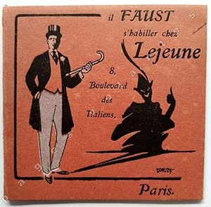 Il Faust s'habiller chez Lejeune, 8 Boulevard des Italiens à Paris.