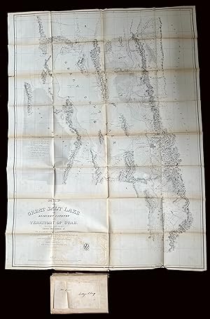 Stansbury's Report Maps - Map of a reconnaissance between Fort Leavenworth on the Missouri River ...