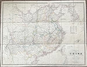 Map of China. Compiled from original Surveys & Sketches by James Wyld - Geographer to the Queen. ...