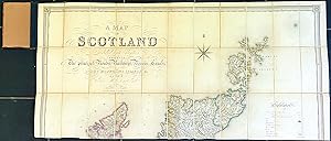 Map of Scotland, Divided into Counties, shewing the Principal Roads, Railways, Rivers, Canals, Lo...
