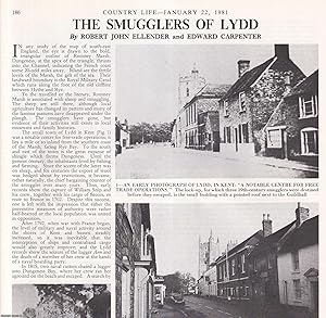 The Smugglers of Lydd, in Kent. Several pictures and accompanying text, removed from an original ...