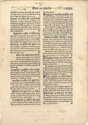 Destillier Buch [Liber de arte Distillandi de Compositis]