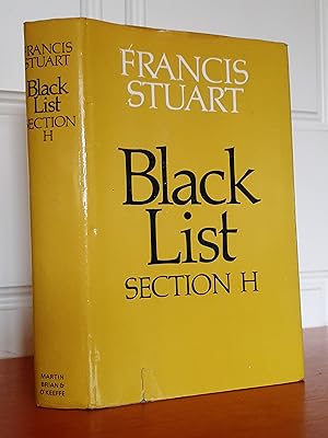 Black list, section H [Signed by Author]
