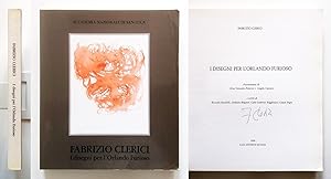 Fabrizio Clerici I disegni per l'Orlando Furioso Autografato Quasar Roma 1990