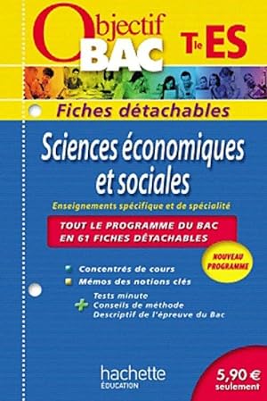 Sciences ?conomiques et sociales Terminale ES - Olivier Thierry