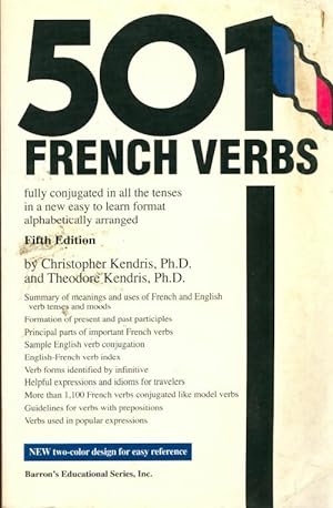 501 french verbs - Christopher Kendris