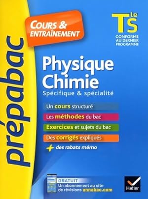 Physique-chimie Terminale S sp cifique & sp cialit  - Jo l Carrasco
