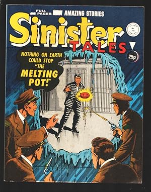 Sinister Tales #189 1960's-Jailbreak sci-fi cover-Horror & sci-fi comics-Art by Doug Wildey-Al Ha...