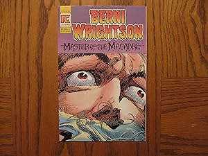 Pacific Comics Berni Wrightson Master of the Macabre #1 Comic 8.0 1983- Signed on Cover by Wright...