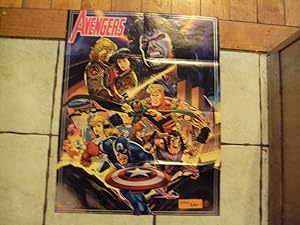 Marvel Avengers Justice League Poster 22.5 x 17 Folded