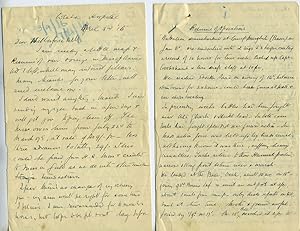 WWI ALS letters from Mesopotamia describing battle