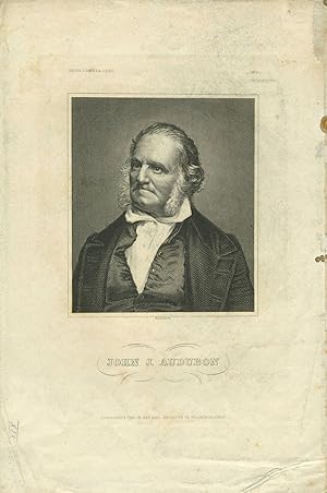 John J. Audubon, portrait