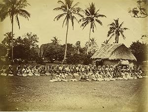 Girl's School, Tonga, photograph