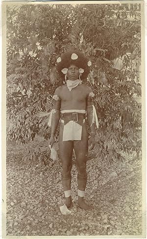 Samoan Native men, photographs