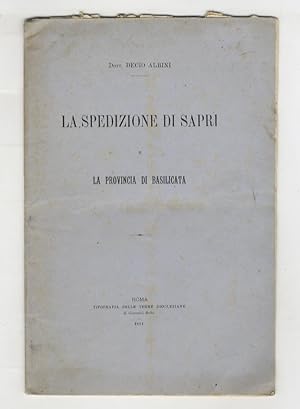 La spedizione di Sapri e la provincia di Basilicata.