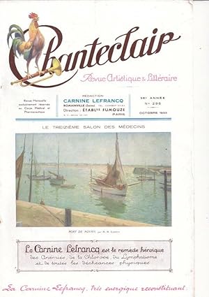 Revue Chanteclair 60 numéros de février 1921 à octobre 1933